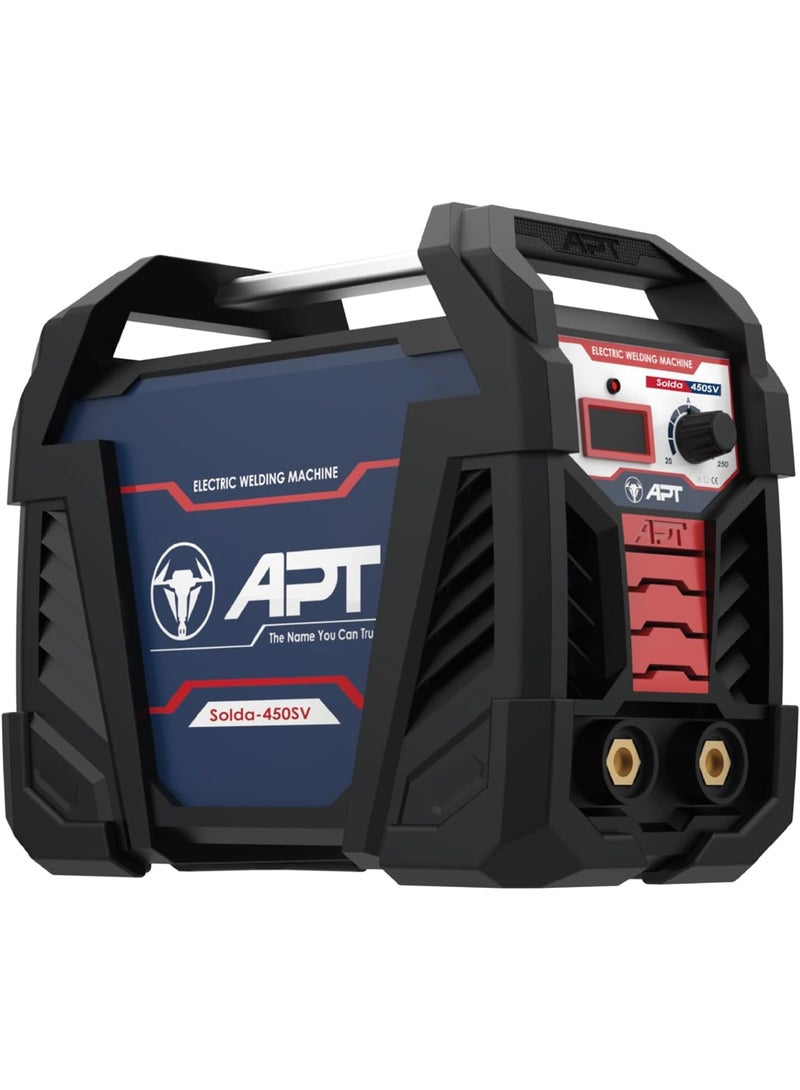 APT SOLDA 450 SV Welding Machine 280A Digital Inverter Welder with LED Display - Image 1